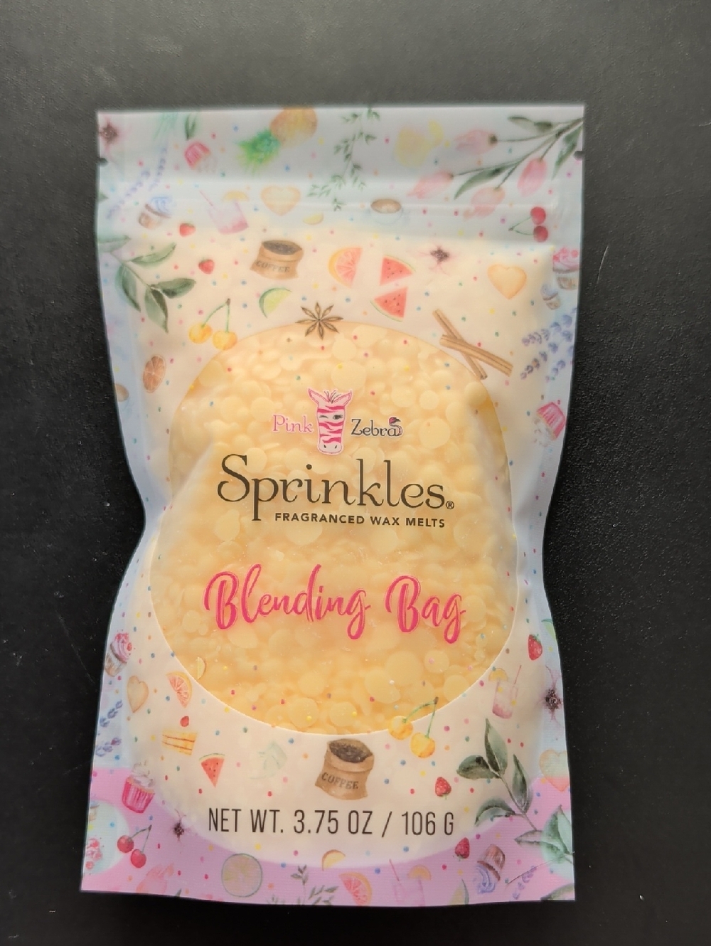 Pink Zebra Sprinkles Blending Bag - Yellow Tropical Passion